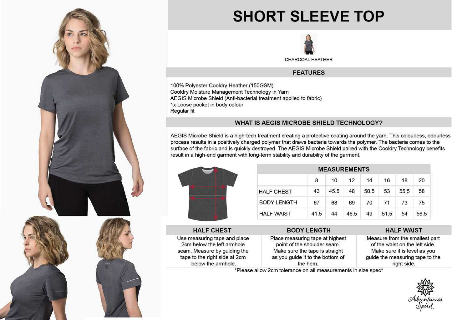 Ladies Short-Sleeve Performance T-shirt